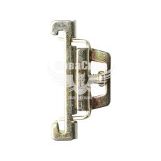 Обмежувач металевий для DIN-рейки E.NEXT e.tc.din.pro.end.metal, оцинкована сталь (p051006)