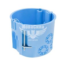 Коробка электромонтажная WIONEX W04 70*70 в гипсокартон голубая (Глубокая) (12691)