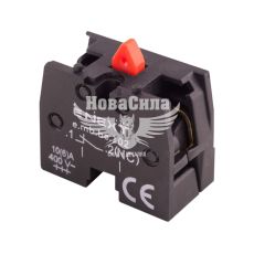 Дополнительный контакт NC E.NEXT e.mb.be102 10/6 А AC/DC, красный (p0810143)