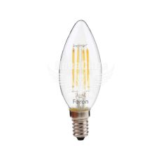Світлодіодна лампа Feron E14 Filament LB-160 7Вт 4000K C37 Свіча (6936)