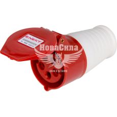 Силова розетка переносна E.NEXT e.socket.pro.5.16, 5п., 380В, 16А (215) (p012018)