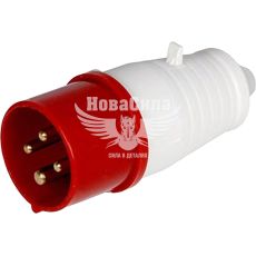 Силовая вилка переносная E.NEXT e.plug.pro.4.16, 4п., 380В, 16А (014) (p011004)