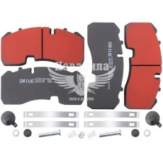 Тормозные колодки BPW SKH SB3745 (Drive) (косые) (D165RVS)