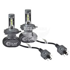 Лампочка LED H4 (Solar) Seoul CSP (6000K 50W) (8104)
