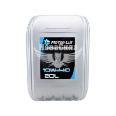 Моторное масло бензин, дизель 10W-40 (Motor Lux) Semisynthetic 20л.