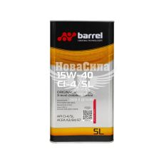 Моторное масло бензин, дизель 15W-40 (Barrel Original) CI-4/SL 5л.