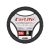 Чохол руля S шкіра чорний 35-37см. (CarLife)