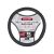 Чохол руля XL шкіра чорний 41-43см. (CarLife) (SW233XL)