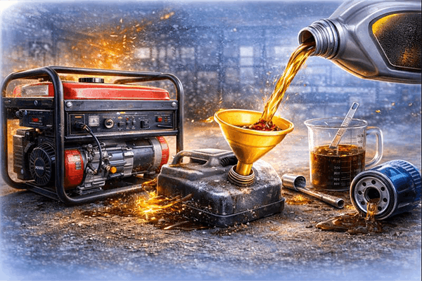 Коли і як часто потрібно міняти масло в генераторі