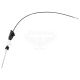 Трос ручн. гальма VW T-4 з97-03р.в. перед. 905мм. (Vika)