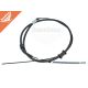 Трос ручн. гальма Opel Vectra A з88-95р.в. зад. прав. (Metzger)