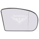 Скло зеркала бок. MB E-Class (W211) з02-08р.в. прав. елек. з підігр. (Alkar) (полотно)