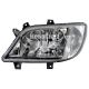 Фара передня MB Sprinter CDI з00-06р.в. лів. H3+H7+H7 (Depo)