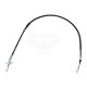 Трос ручн. гальма MB Sprinter 208-316 з95-06р.в. зад. (NK)