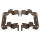 Рем. к-т. колодок SsangYong Rexton з93р.в. перед. (SsangYong) (планки)