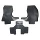 Автокилимки в салон F. Transit з86-00р.в. (Budget) (гумові) кт.-3шт.