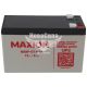АКБ UPS 12V 9-А/Ч L+ (Maxion) (151х65х100)