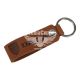 Брелок на ключі Dacia коричневий (Україна) (шкіра)