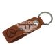 Брелок на ключі Mercedes коричневий (Україна) (шкіра)