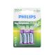 Элемент питания (Philips) R03 AAA 1.2V (упак.-4шт.) (Аккумулятор)