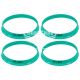 Кільця центрувальні для колісних дисків 69.1-66.6 (Walline) термопластик