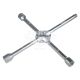 Ключ балонний хрест підсилений 17х19х21мм. (Lavita) (хром)