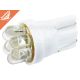 Лампочка без цоколя LED T10_W5W LEDS біла 7-діодів 12V W2.1x9.5d (Solar) (упак.-10шт.)