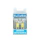 Лампочка 2-ох цокольна LED T11_C10W SMD біла 12-діодів 12V-1,7Вт SV8.5-8 28мм. (Futura) (к-т.-2шт.)
