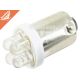 Лампочка з цоколем LED T4W LEDS біла 4-діоди 12V-4Вт BA9s (Solar) (упак.-10шт.)