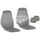 Накидки на сидіння (Beltex) преміум перед. сірі New York (к-т.-2шт.)