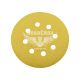 Наждачний папір (SOLL) P_0120 125мм. (круг 8отв. на липучку)