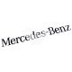 Наклейка з написом MERCEDES-BENZ 30х3 чорна