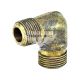 Перехідник трубок латунний (уголок) 17х10