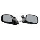 Зеркало зовнішнє зад. виду 2105-07 лів.+прав. (Euro Tun) великі чорний блиск