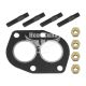 Прокладка глушника прийм. труби 2101-099 азбест. (BSAuto) з гайками і шпильками