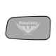 Скло зеркала бок. лів. 2110 біле (Авто Ділер) (полотно)