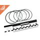 Кільця поршневі F. Mondeo 2.0i з93-00р.в. 84.8 (Mahle)