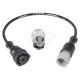 Датчик тиску повітря Wabco 3-ох кон. унів. (Wabco) з проводом (16 Bar М16х1.5мм.)