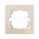 LEZARD RAIN Рамка 1-а, перлинно-білий перламутр з боковою вставкою