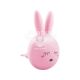 Світильник нічник Feron FN1167 зайчик рожевий вушка вверх