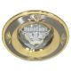 Світильник вбудований Feron 2011DL круглий під лампу G5.3 MR16, титан золото
