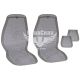 Накидки на сидіння (Beltex) преміум перед. Monte Carlo (к-т.-2шт.) сірі