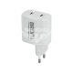 Зарядне для портативних пристроїв 220V (Brevia) 2USB-C, 65W