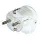E.NEXT Вилка електрична e.plug.angle.007.16,з заземленням, 16А кутова біла