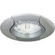 Feron Світильник вбудований 020T круглий під лампу G5.3 MR16, сірий хром