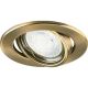 Feron Світильник вбудований DL11 поворотний під лампу G5.3 MR16, античне золото