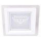 Feron Світильник LED вбудований квадратний AL2111 6Вт (100 mm) 2700K 480Lm