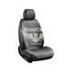 Накидки на сидіння (CarLife) преміум перед. Nitro (к-т.-2шт.) сірі