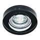 Feron Світильник вбудований 8080-2 круглий під лампу G5.3 MR16, чорний