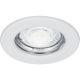 Feron Світильник вбудований DL10 круглий під лампу G5.3 MR16, білий